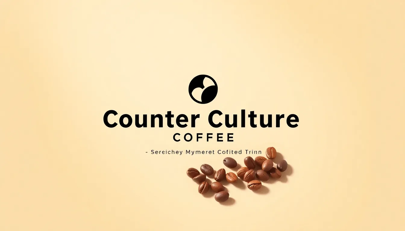 Counter Culture Coffee logo showcasing sustainability and specialty coffee values.